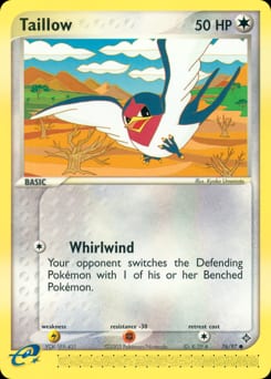 Dragon Taillow #76 card