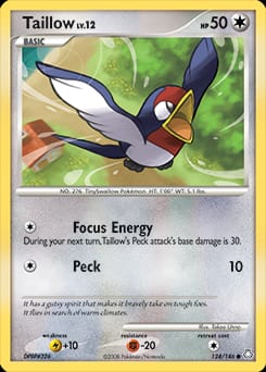 Legends Awakened Taillow #124 card