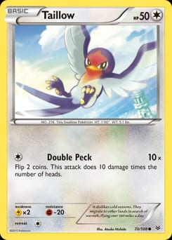 Roaring Skies Taillow #70 card