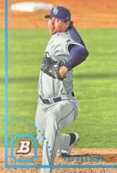 2022 Bowman Heritage Prospects Taj Bradley #BHP-26 card