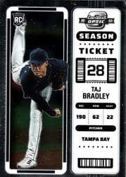 2023 Panini Chronicles Contenders Optic Taj Bradley #8 card