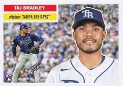 2023 Topps Archives Base Set Taj Bradley #71 card