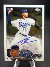 2023 Topps Chrome Update Autograph Taj Bradley #RA-TB card