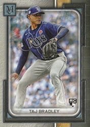 2023 Topps Museum Collection Base Set Taj Bradley #41 card
