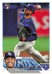 2023 Topps Update Base Set Taj Bradley #US55 card