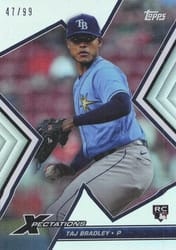 2023 Topps Xpectations Base Set Taj Bradley #31 card