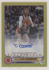 2022 Topps Chrome McDonald's All American Topps Chrome Autographs Talaysia Cooper #CA-TC card