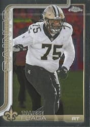 2025 Topps Chrome Base Set Taliese Fuaga #219 card