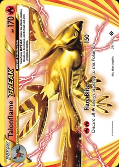 Steam Siege Talonflame BREAK #21 card