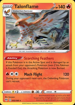 Darkness Ablaze Talonflame #32 card
