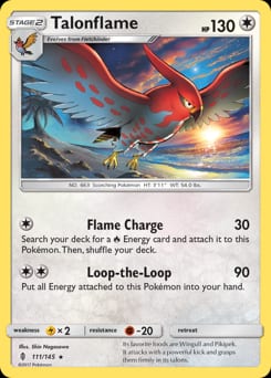 Guardians Rising Talonflame #111 card