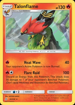 Unified Minds Talonflame #32 card