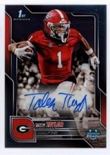 2025 Bowman University Chrome Chrome Prospect Autographs Talyn Taylor #BCA-TTA card