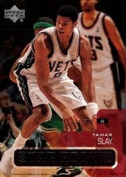 2002-03 Upper Deck Base Set Tamar Slay #400 card