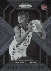 2023 Panini Prizm WNBA Hall Monitors Tamika Catchings #9 card