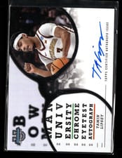 2024-25 Bowman University Chrome Eye Test Autographs Tamin Lipsey #ETA-TL card