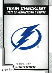 2020-21 O-Pee-Chee Base Set Tampa Bay Lightning #576 card