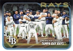 2024 Topps Base Set Tampa Bay Rays #211 card