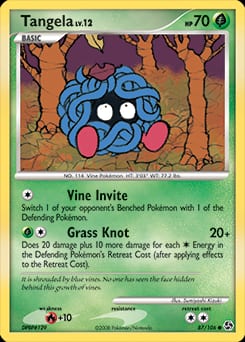 2008 Great Encounters Tangela #87 card