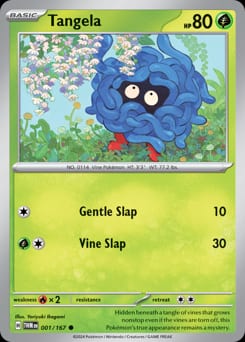 2024 Twilight Masquerade Tangela #1 card