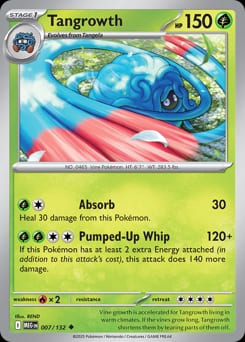 2025 Mega Evolution Tangrowth #7 card
