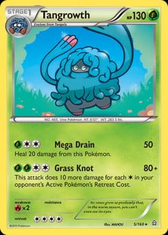 2015 Primal Clash Tangrowth #5 card
