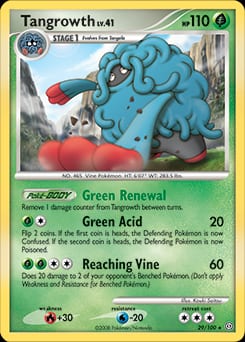 2008 Stormfront Tangrowth #29 card