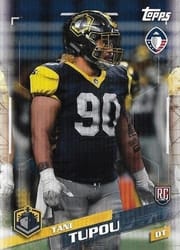 2019 Topps AAF Base Set Tani Tupou #145 card