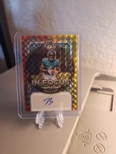 2023 Panini Mosaic In Focus Signatures Tank Bigsby #IF-TB card