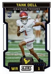 2023 Score Base Set Tank Dell #353 card