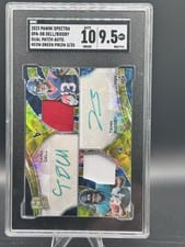2023 Panini Spectra Dual Patch Autographs Tank Dell/Tank Bigsby #2 card