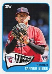 2023 Topps Archives Base Set Tanner Bibee #122 card