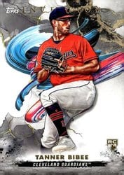 2023 Topps Inception Base Set Tanner Bibee #113 card