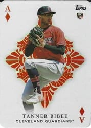 2023 Topps Update All Aces Tanner Bibee #AA-68 card