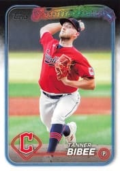 2024 Topps Base Set Tanner Bibee #437 card