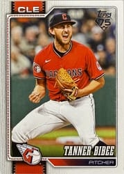 2026 Topps Base Set Tanner Bibee #618 card