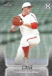 2020 Leaf Draft Base Set Tanner Burns #12 card