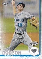 2019 Topps Pro Debut Base Set Tanner Dodson #94 card