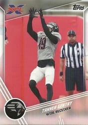2020 Topps XFL Base Set Tanner Gentry #83 card