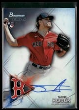 2021 Bowman Sterling Rookie Autographs Tanner Houck #BSRA-TH card