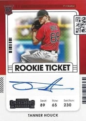 2021 Panini Contenders Base Set Tanner Houck #107 card