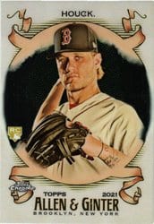 2021 Topps Allen & Ginter Chrome Base Set Tanner Houck #225 card