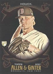 2021 Topps Allen & Ginter X Base Set Tanner Houck #225 card