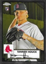2021 Topps Chrome Platinum Anniversary Base Set Tanner Houck #28 card