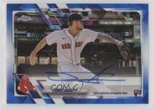 2021 Topps Chrome Sapphire Edition Rookie Autographs Tanner Houck #RA-TH card