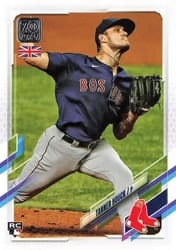 2021 Topps UK Edition Base Set Tanner Houck #105 card