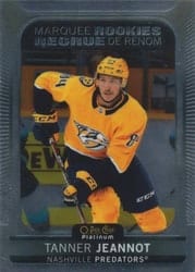 2021-22 O-Pee-Chee Platinum Base Set Tanner Jeannot #238 card