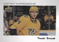 2022-23 Upper Deck Instant Impressions Tanner Jeannot #PZ-49 card