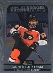 2021-22 O-Pee-Chee Platinum Base Set Tanner Laczynski #244 card