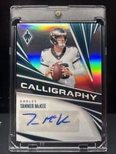 2024 Panini Phoenix Calligraphy Tanner McKee #C-TMC card